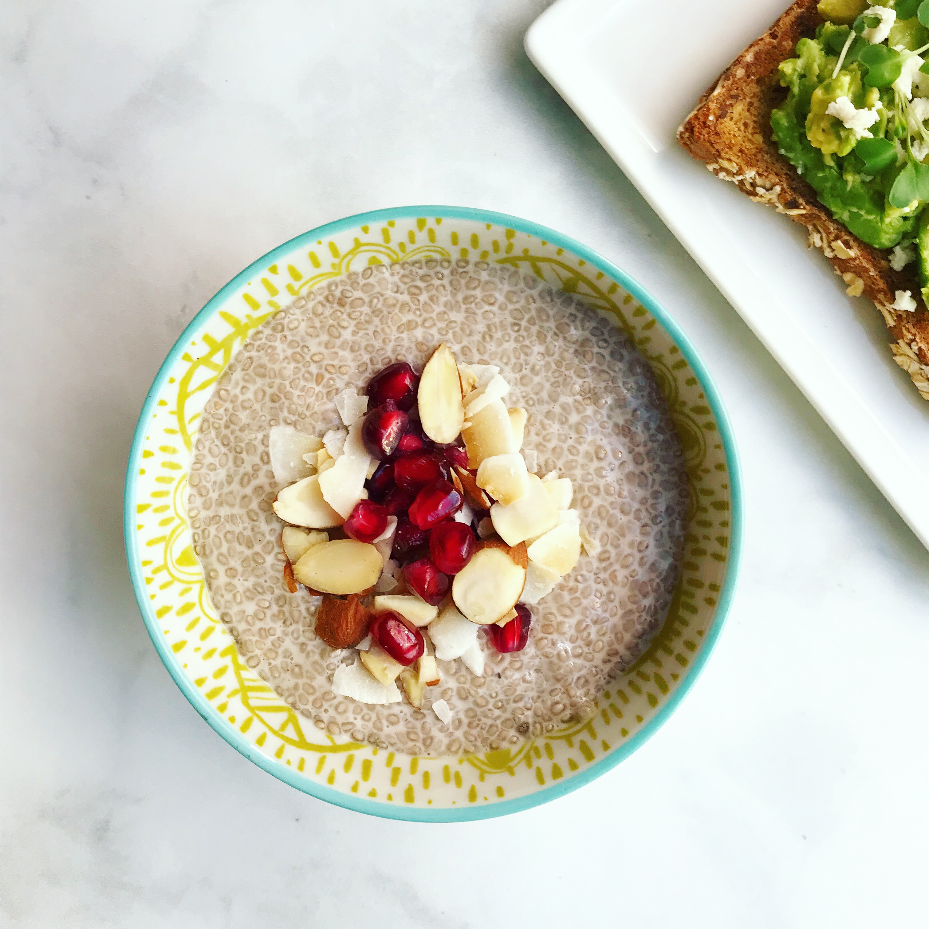 Coconut Almond Chia Pudding