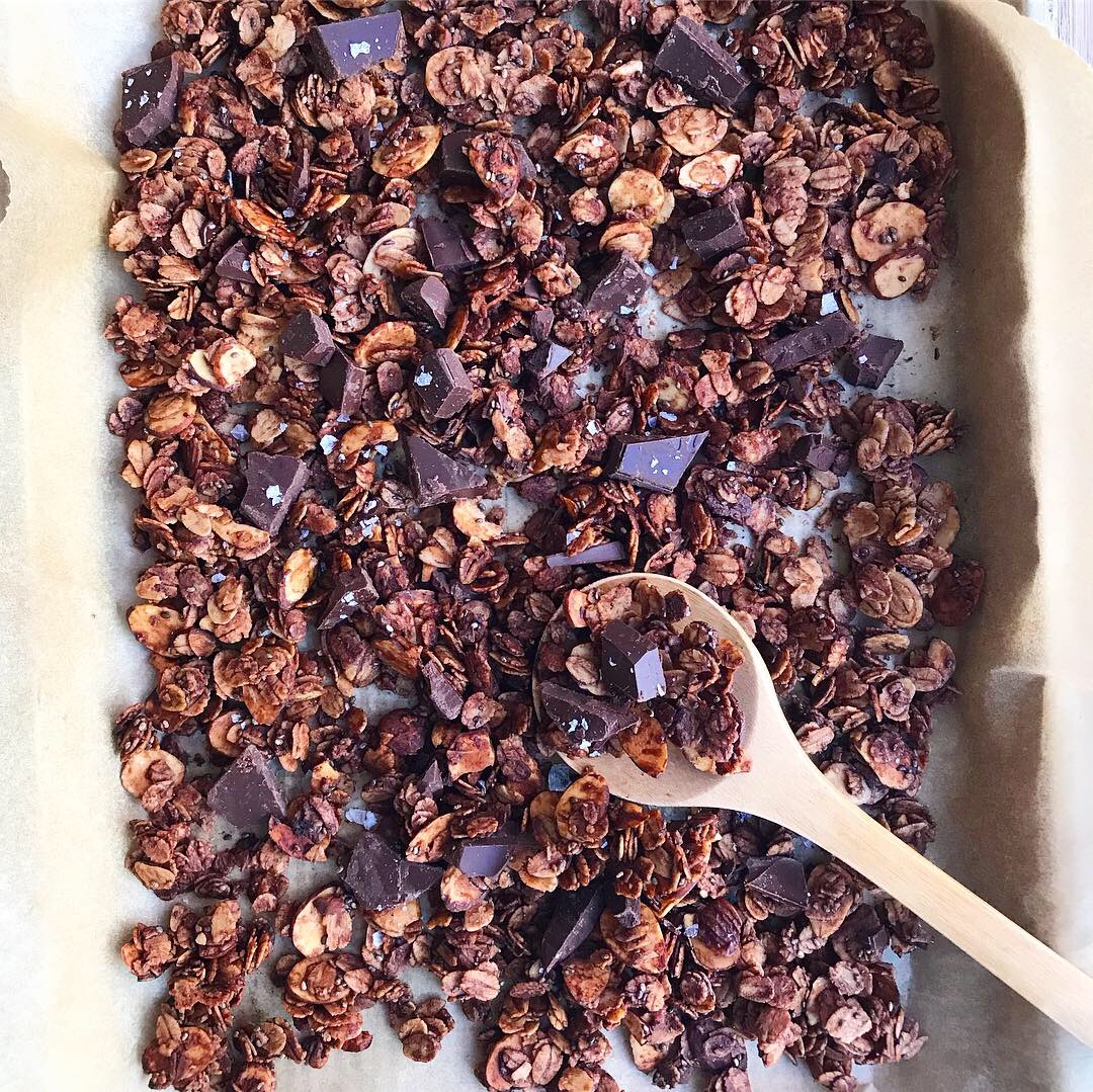 Dark Chocolate Sea Salt Granola