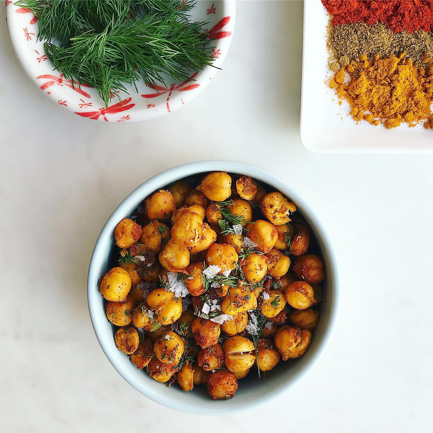 Spice Roasted Chickpeas