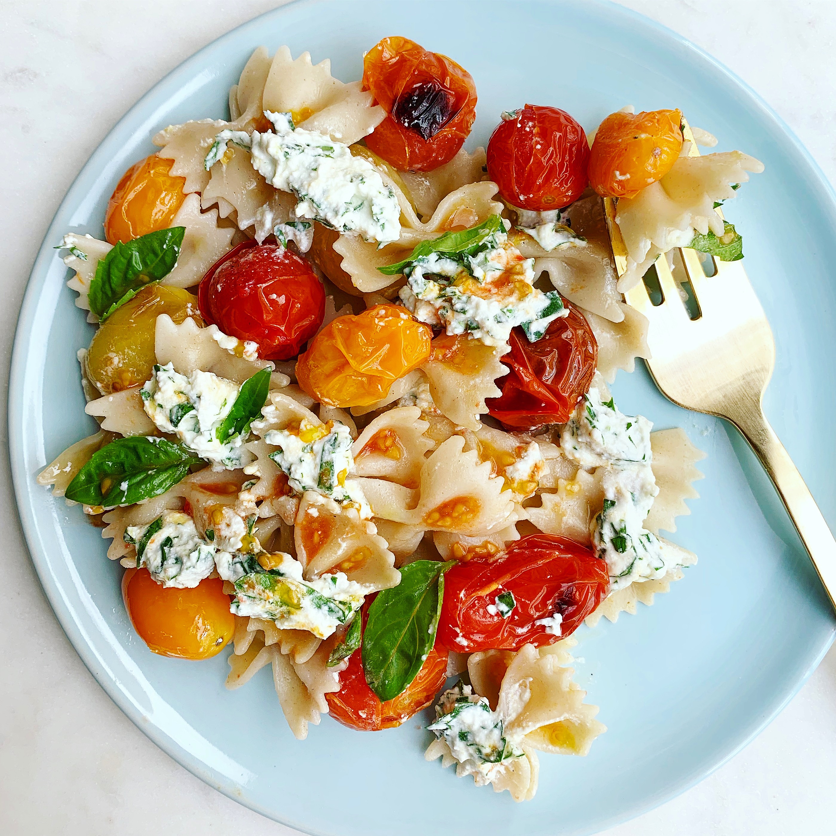 Farfalle Pasta with Herbed Ricotta