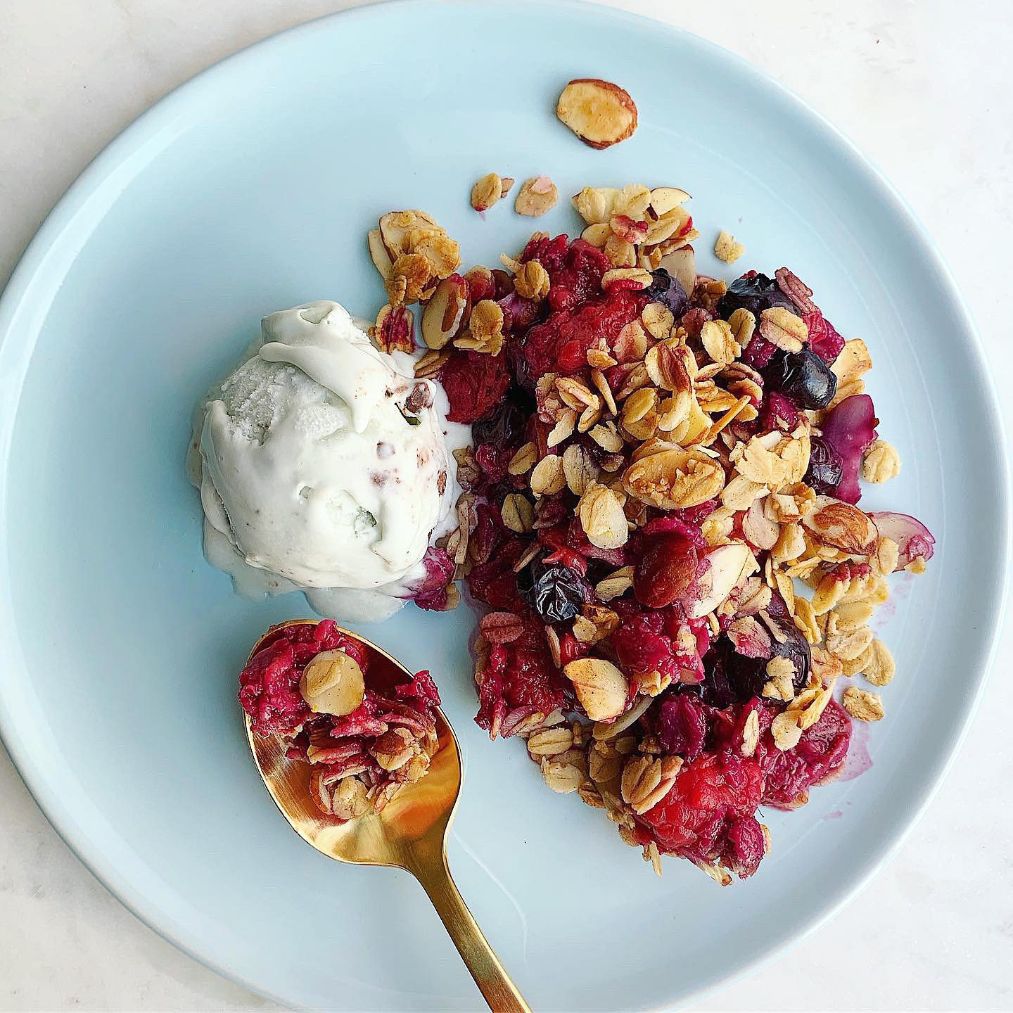 Mixed Berry Crisp