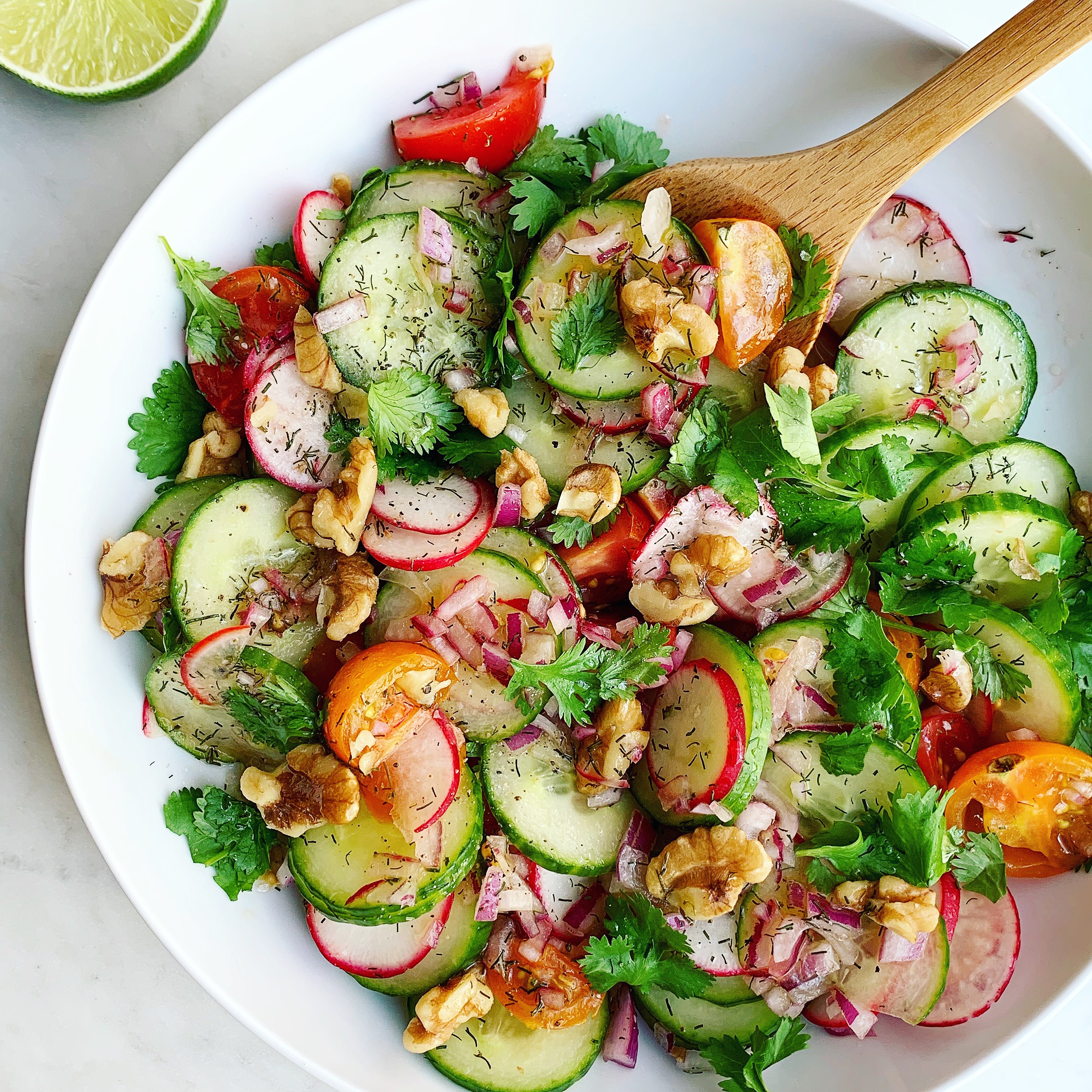 Persian Shirazi Salad