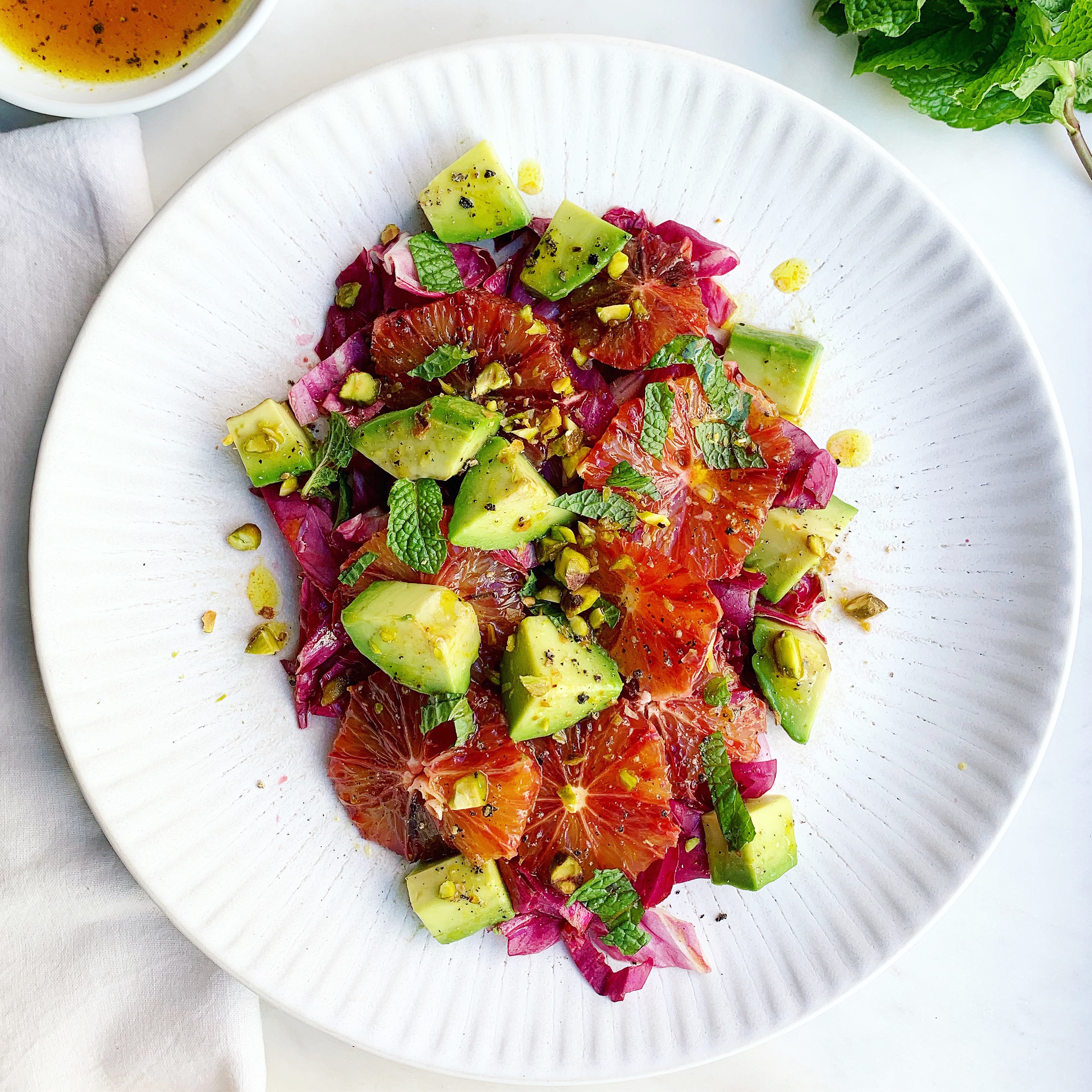 Citrus, Avocado & Radicchio Salad