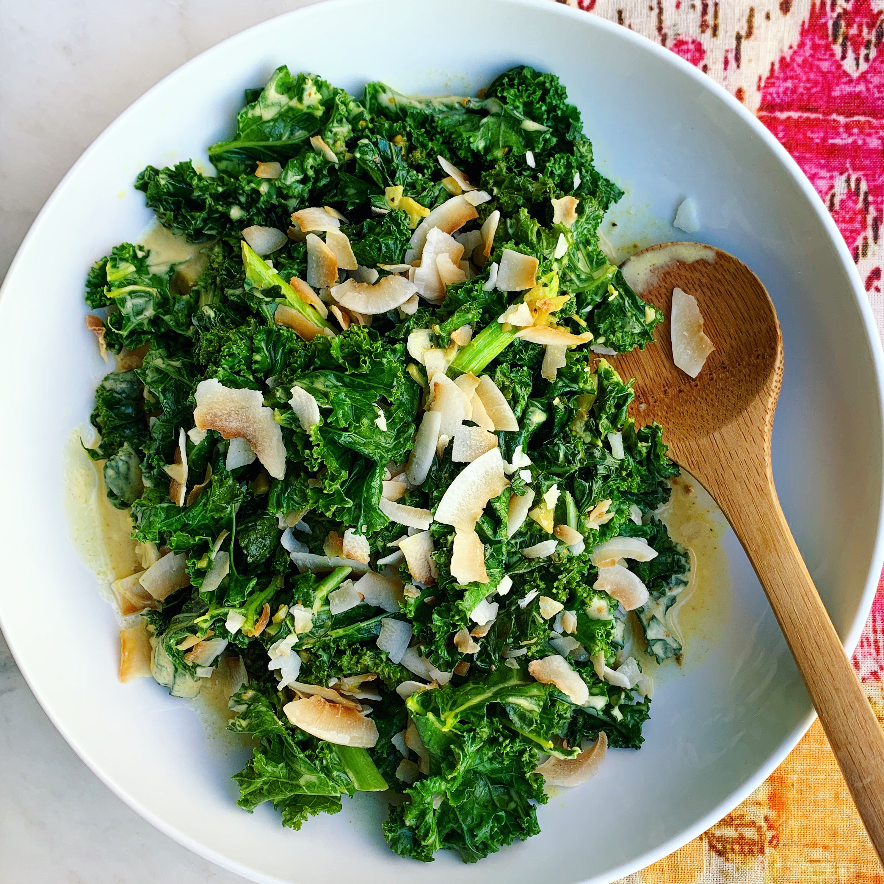 Coconut Creamed Kale