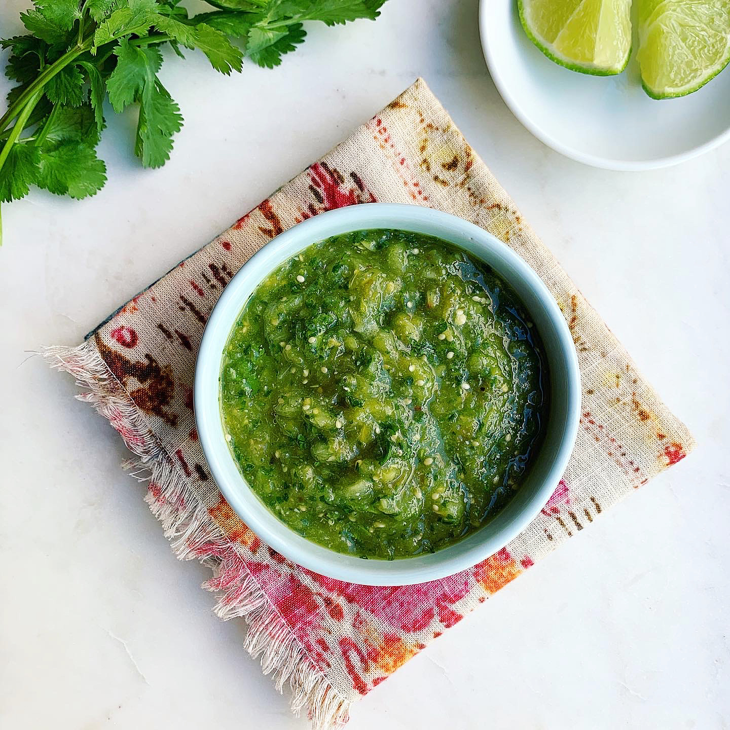 Charred Tomatillo Salsa Verde